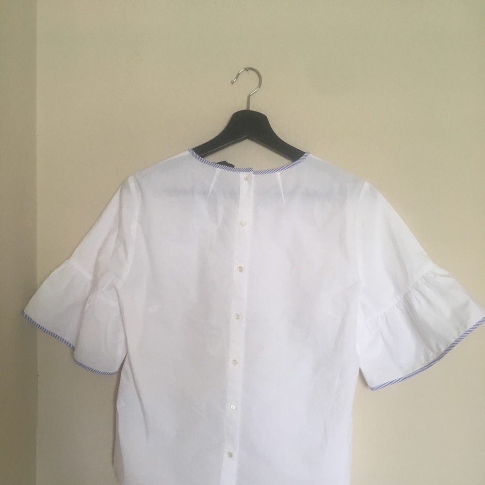 JCREW white blouse